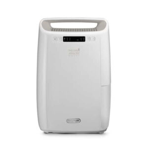 De’Longhi Tasciugo AriaDry – Deumidificatore, Capacità deumidificazione 14l/24h, Serbatoio 2,1L, Bianco (DEXD214RF)