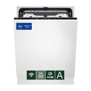 Electrolux LAVASTOVIGLIE INCASSO 60 CM – INT. TOTALE 14 COPERTI CLASSE A 43 dBA EEZ68600W MADE IN ITALY