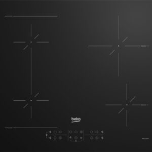Beko HII64200SFMT: Piano a Induzione, 4 Zone con 1 Sezione IndyFlex, 60 cm