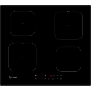 Indesit IS F 18Q60 NE Piano cottura a induzione 60cm, 4 zone, comandi +/-