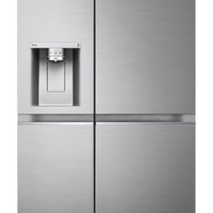 LG GSLV90PZAD Frigorifero Side-by-Side, Classe D, 635L, Wi-Fi, Con allaccio, UVnano,Grigio