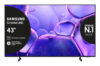 Samsung Crystal UHD 43″ UE43U8000FUXZT 4K, Processore Crystal 4K, HDR, Smart Experience, OTS Lite & Adaptive Sound, Metal Stream Design, Smart TV, 2025