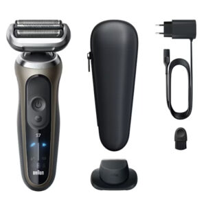Braun Series 7 72-C1200s Trimmer Nero, Bronzo, Acciaio inox