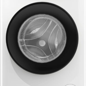 Beko b100 BMX8126DB 8kg classe A bianco, inverter 1200 giri, display XL, oblò nero, vapore