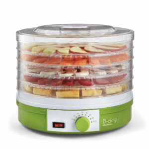 Ariete 616 B-Dry Essiccatore – Disidratatore Alimentare – Frutta, Verdura, Carne Disidratata – Temperatura 35°C/70°C – 245 Watt – Verde