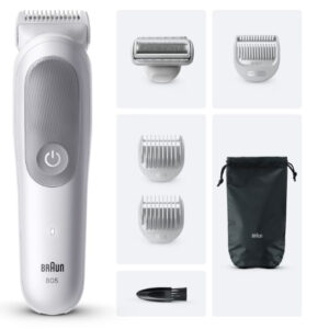 Braun Series 5 BG5550 rasoio elettrico / regolabarba / tagliabasette Grigio