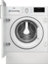 Beko b300 WIT8A4BW, Lavatrice da incasso Capacità 8kg, classe A, colore White, Motore Inverter BPM