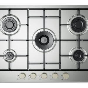 De’Longhi YLG 75 F piano cottura Acciaio inox Da incasso 75 cm Gas 5 Fornello(i)