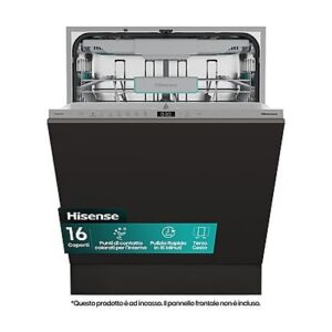 HISENSE HV16C LAVASTOVIGLIE INCASSO, 59,5 cm, Classe C