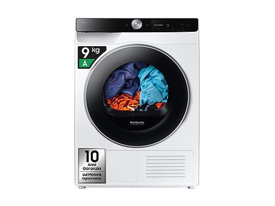 SAMSUNG DV90DG6845LKU3 ASCIUGATRICE Condensazione, 9 kg, Classe A