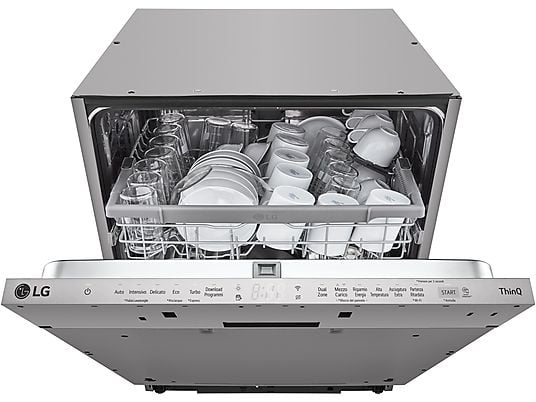 LG DB242TX.AASQEIS LAVASTOVIGLIE INCASSO, 598 mm, Classe D