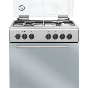 CUCINA A LIBERA INSTALLAZIONE – DE’LONGHI – DL664EX Piano Gas 4 Fuochi Forno Elettrico 60 cm-Acciaio Inox