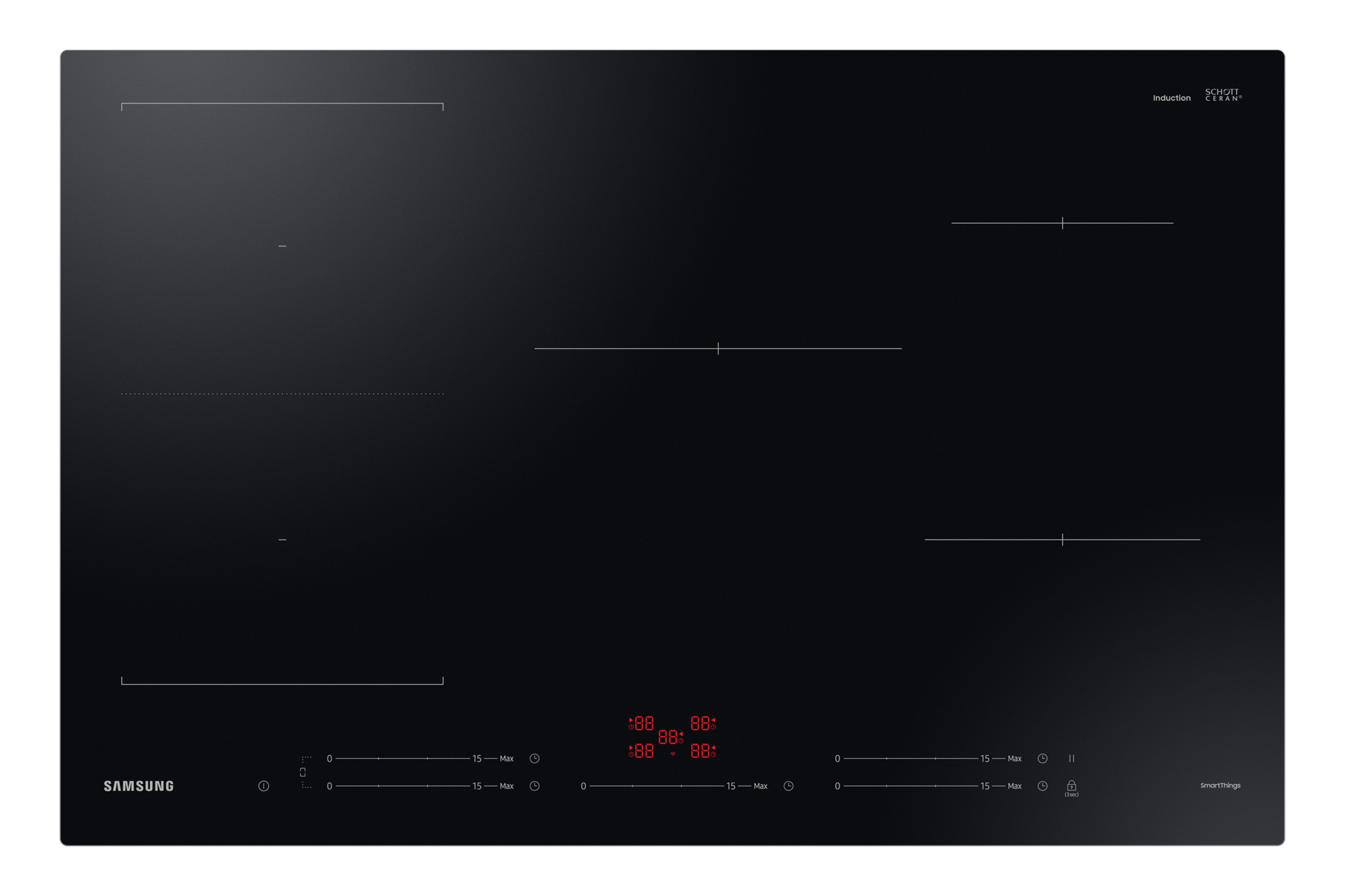 Samsung Piano a Induzione Slim Fit 80cm NZ85C5047FK