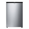 Candy CNUQ2L58EX Congelatore verticale Libera installazione 90 L Argento