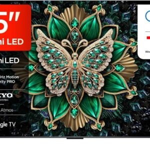 TV TCL 65C6K – Smart TV 65″ QD-Mini LED 4K Ultra HD Google TV 144Hz