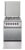De’Longhi DL554EX2 cucina Elettrico Gas Acciaio inox