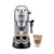 De’Longhi Dedica Style Dedica – Macchina da Caffè Manuale Espresso e Cappuccino, Polvere e Cialde ESE,1.1L, Argento (EC685.M)