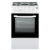CUCINA A LIBERA INSTALLAZIONE – BEKO – CSS42014FW Piano Gas 4 Fuochi Forno Elettrico 50 cm-Bianco