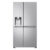 LG GSLE91MBAC Frigorifero Side-by-Side, Classe C, 628L, Wi-Fi, Dispenser senza allaccio, Total No Frost, Metal Sorbet