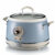Ariete 2904 Rice Cooker – Cuociriso Elettrico con bowl in ceramica – Sushi fatto in casa – Multicooker – Linea Vintage – 3,5 L – 650 W – Celeste