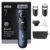 Braun BeardTrimmer 7 BT7520 Batteria 40 2 cm Bagnato e secco Nero, Blu