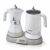 Ariete 1344 Breakfast Station – Moka elettrica – Bollitore – Montalatte a caldo e freddo – 5 funzioni – mantenimento caffè caldo – 500 Watt – Bianco