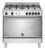 CUCINA A LIBERA INSTALLAZIONE – LA GERMANIA – AMN965GXV24 Piano Gas 5 Fuochi Forno a Gas 90 cm-Acciaio Inox