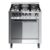 CUCINA A LIBERA INSTALLAZIONE – LOFRA – M76MFC Piano Gas 5 Fuochi Forno Elettrico 70 cm-Acciaio Inox