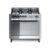 CUCINA A LIBERA INSTALLAZIONE – LOFRA – MG96GVC Piano Gas 5 Fuochi Forno a Gas 90 cm-Acciaio Inox