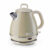 Ariete 2868 Bollitore Elettrico Vintage 1 Litro – Infusi, Tè e Tisane – Autospegnimento – Acciaio Inox – 1 Litro – 1600 Watt – Beige