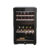 Haier Wine Bank 50 Serie 7 HWS42GDAU1 Cantinetta vino con compressore Libera installazione Nero 42 bottiglia/bottiglie