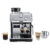 De’Longhi Dedica Arte La Specialista Arte – Macchina per Caffè in chicchi Manuale, Montalatte manuale, 1400W, Metal Black (EC9155.MB)