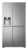 LG GSLV90PZAD Frigorifero Side-by-Side, Classe D, 635L, Wi-Fi, Con allaccio, UVnano,Grigio