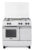 De’Longhi DL964GWB cucina Gas Bianco